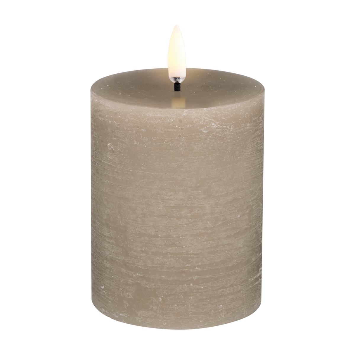 UYUNI（ウユニ）LED ピラーキャンドル ラスティック H10cm