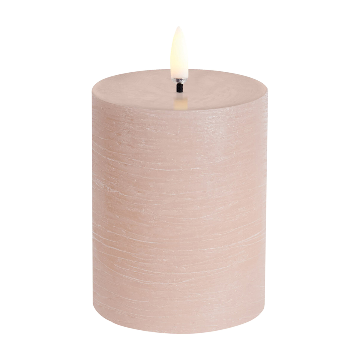 UYUNI（ウユニ）LED ピラーキャンドル ラスティック H10cm