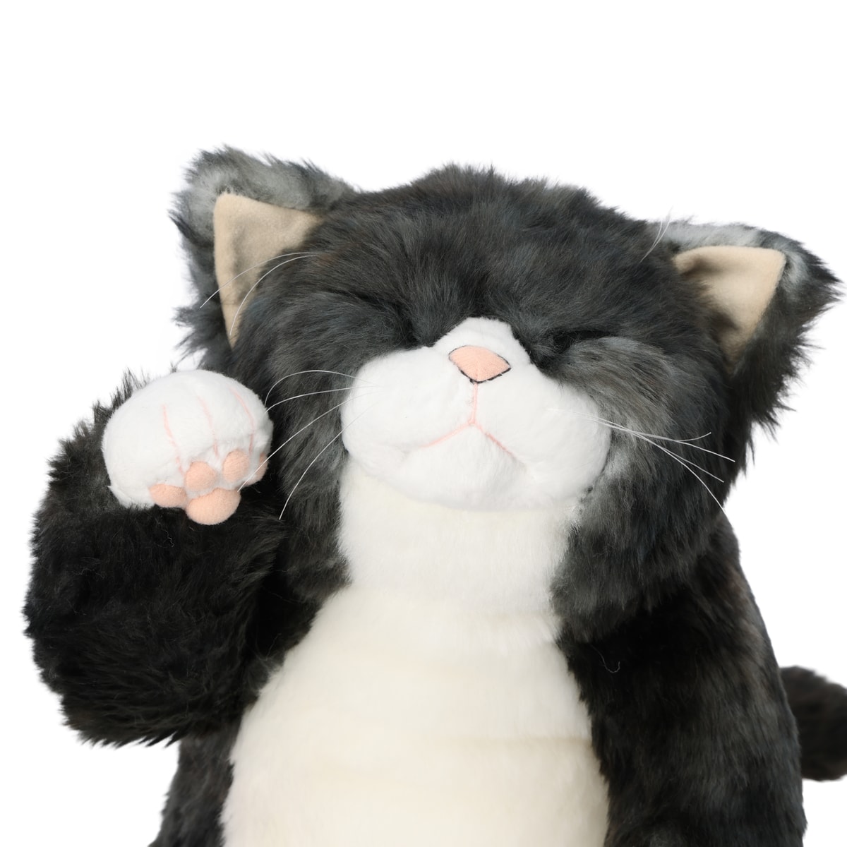 Cuddly猫のぬいぐるみ 4歳のねこ（45cm）＜ソメゴロー＞ | かぜとゆき