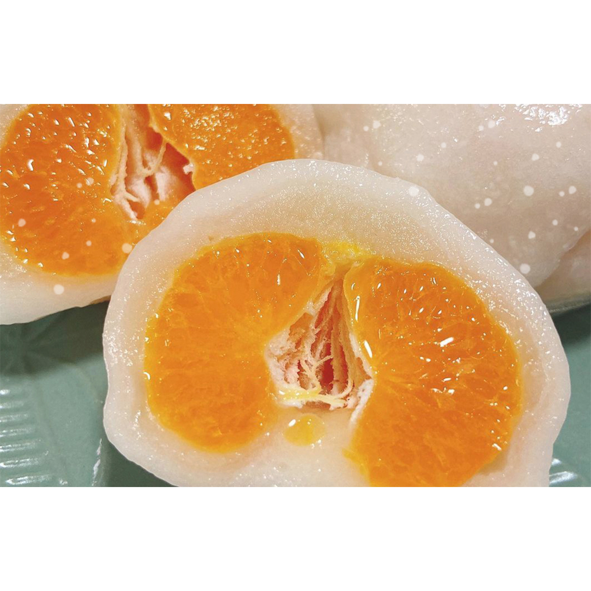 【冷凍】みかん大福 「しずく珠」　3個入り