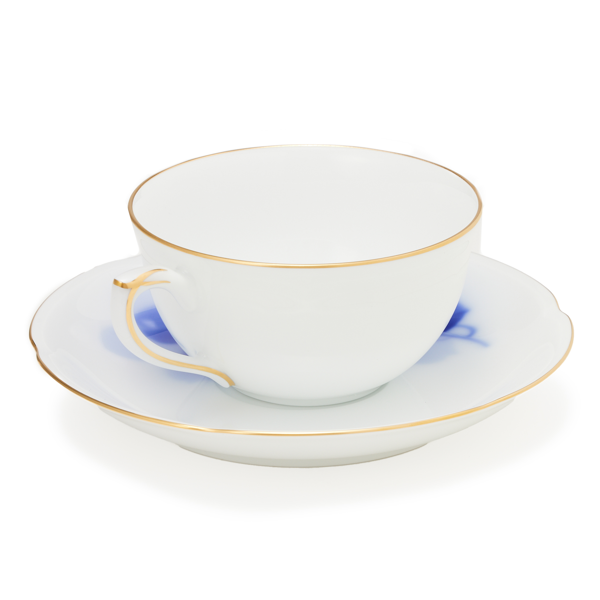 ブルーローズ/ティー碗皿