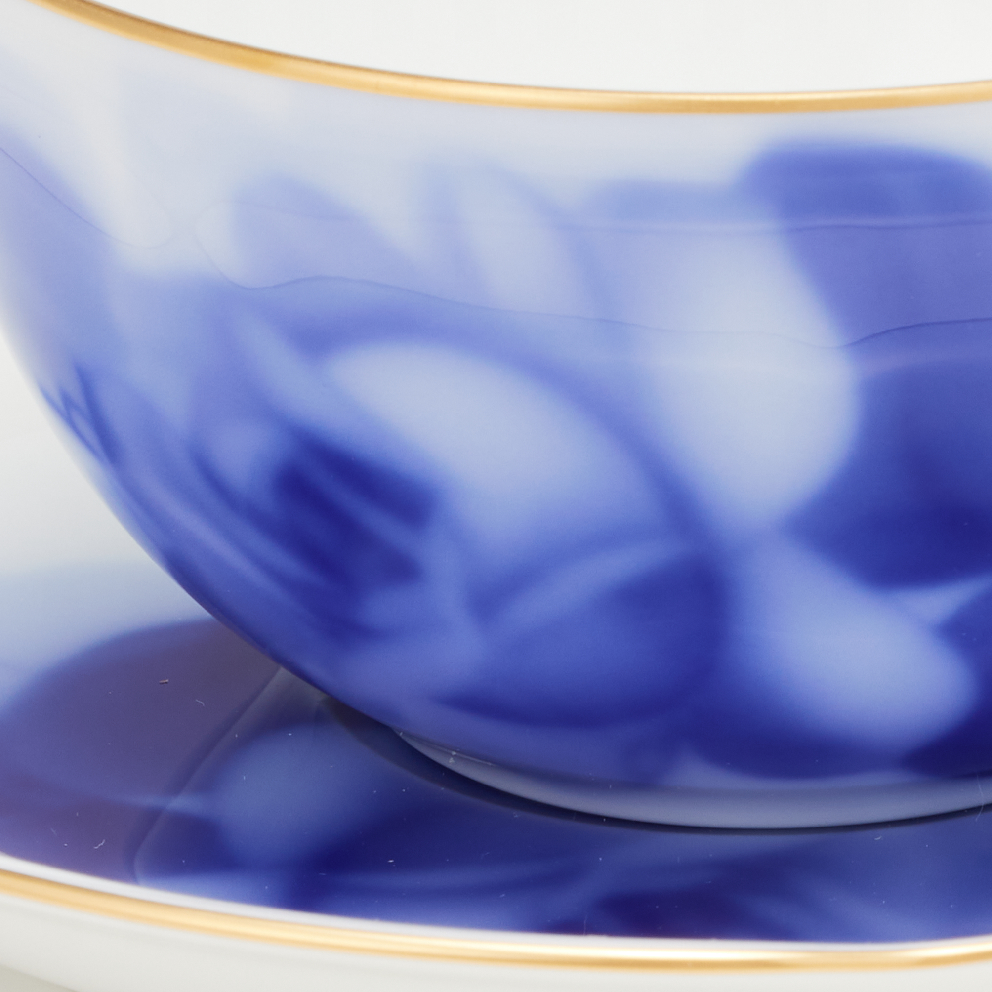 ブルーローズ/ティー碗皿