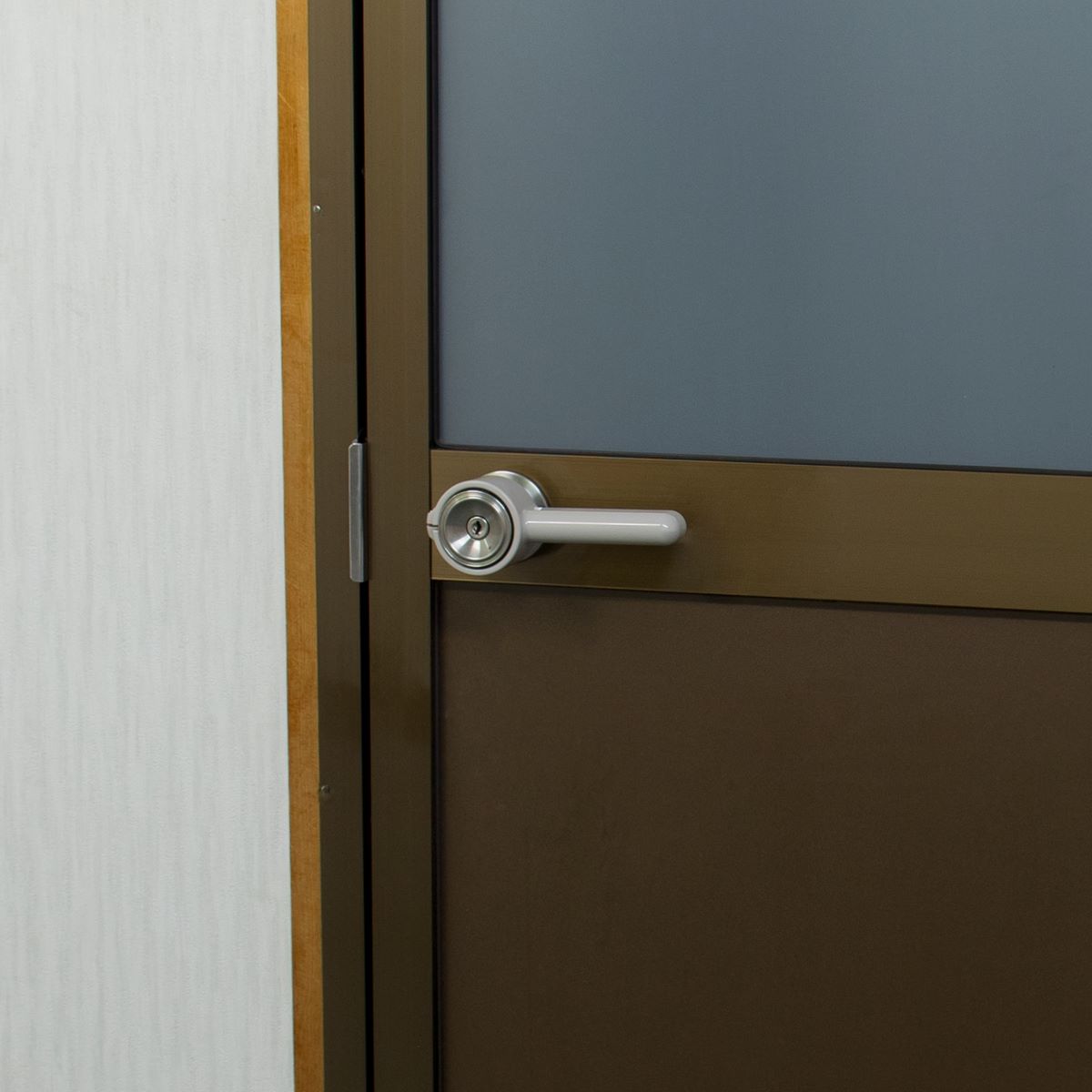 グリーンパル　ドアレバー　アイボリー