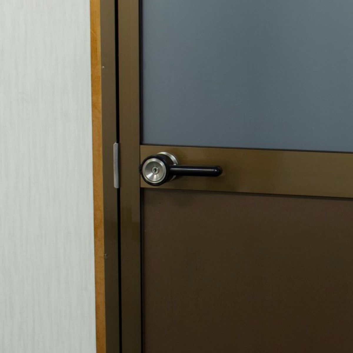 グリーンパル　ドアレバー　ブラック