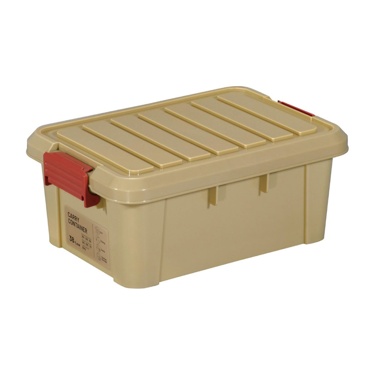 グリーンパル　キャリーコンテナ３８ロー　コヨーテ