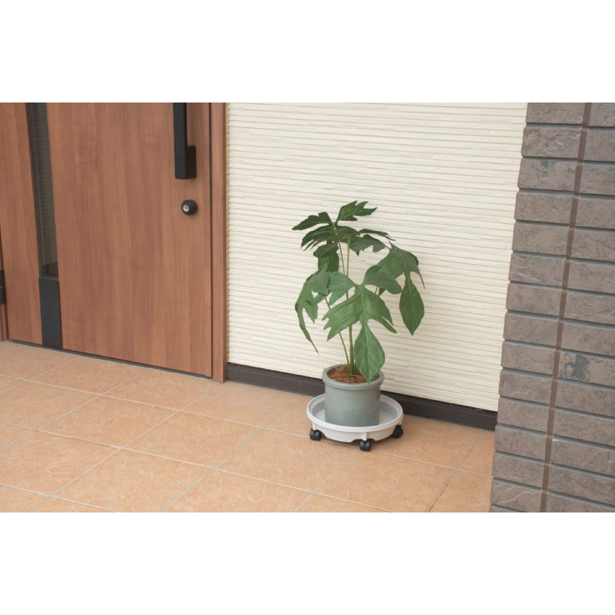 グリーンパル　ハチウケプレート２９型　モカアイボリー