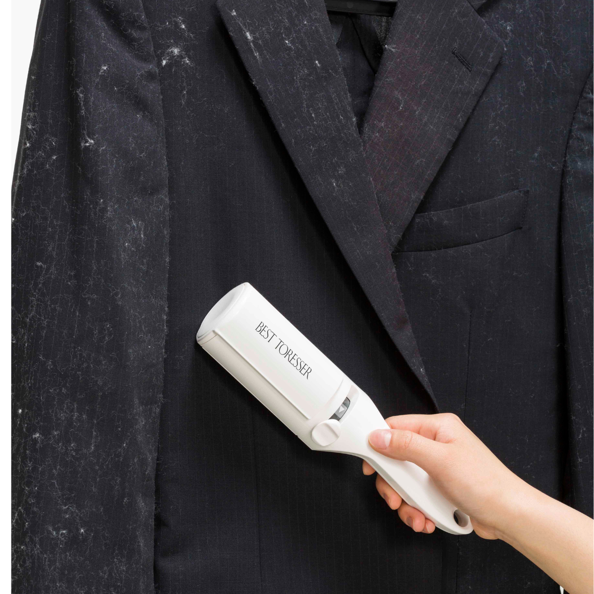 日本シール　エチケットブラシ　ベストトレッサー　ホワイト