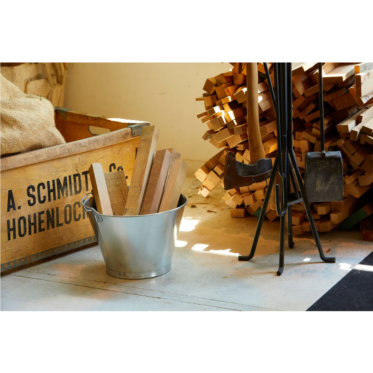 マルカ　ＳＢ－８スチールバケツ８型