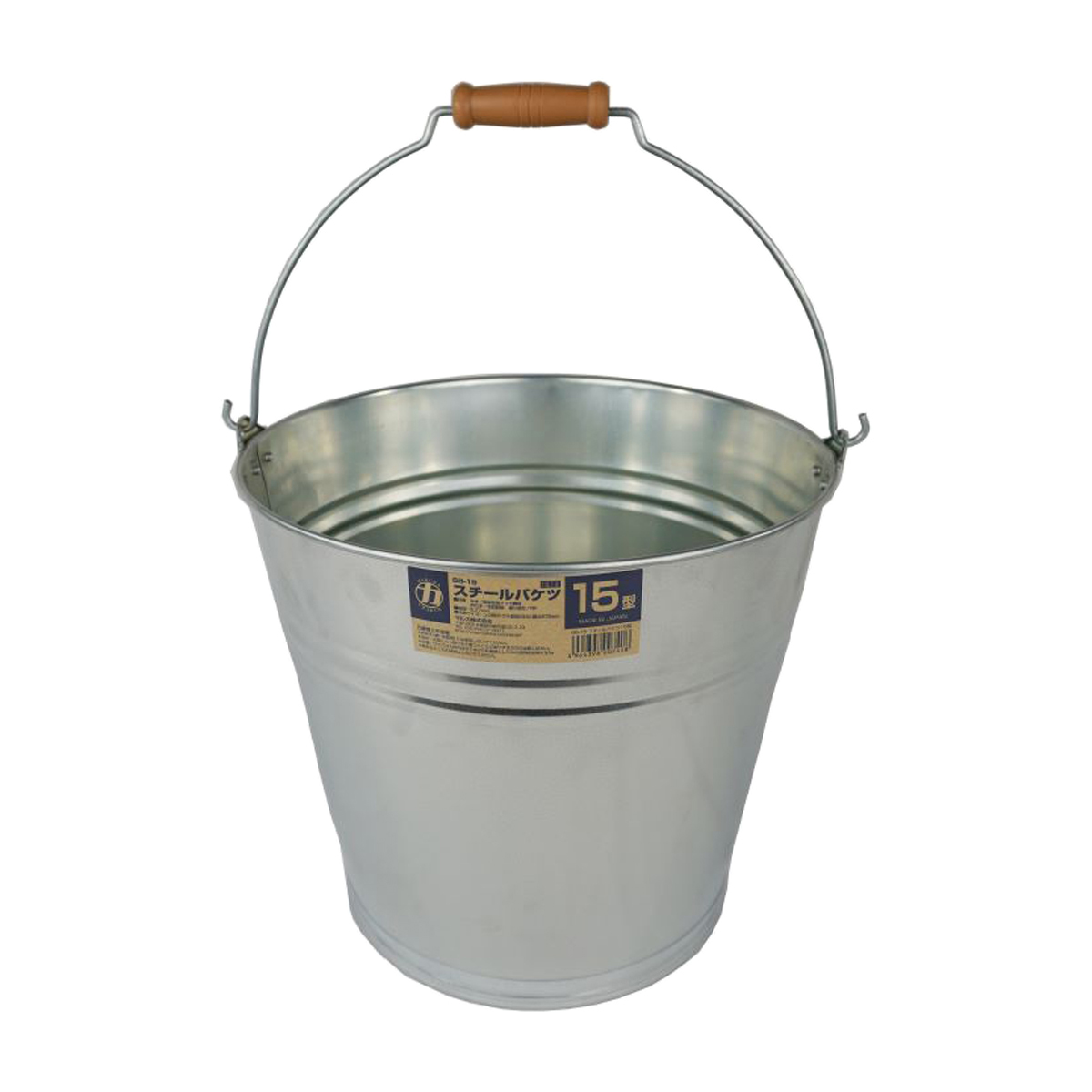 マルカ　ＳＢ－１５スチールバケツ１５型