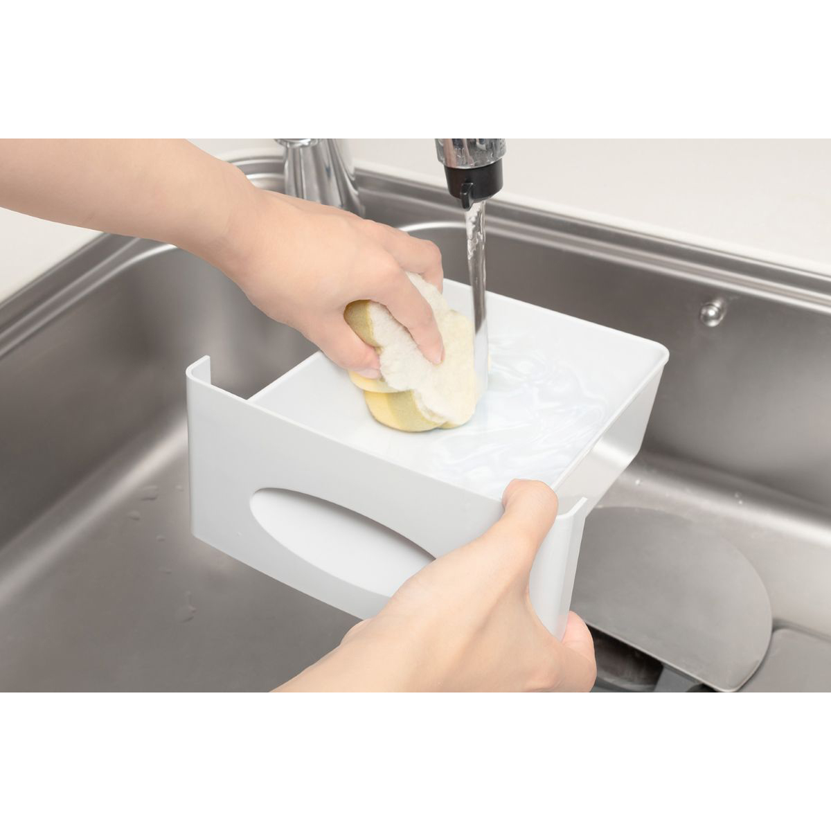 LIV PLUS　ハイザー無洗米対応計量米びつ３３ｋｇ　オフホワイト