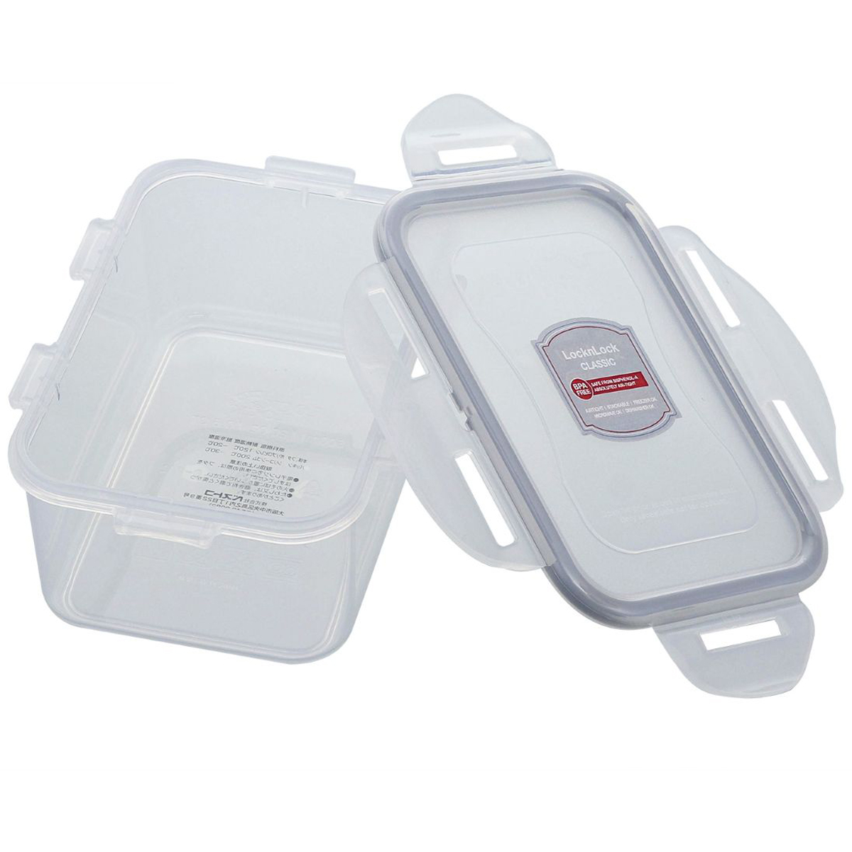 LIV PLUS　ロック＆ロック　クラシック　６００ｍｌ　グレー