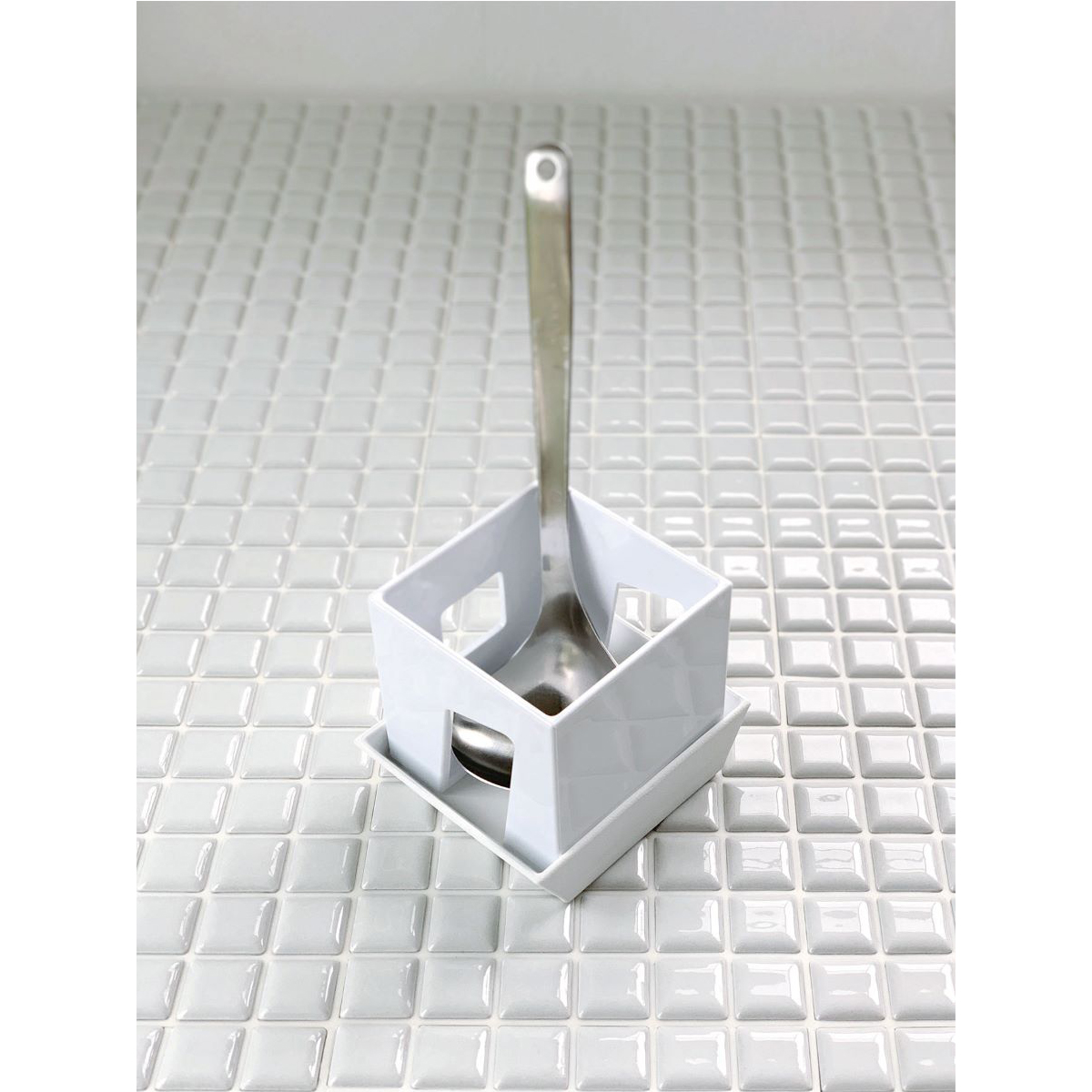 八幡化成　キッチン用多機能スタンド（アピュイ マルチスタンド）　ホワイト