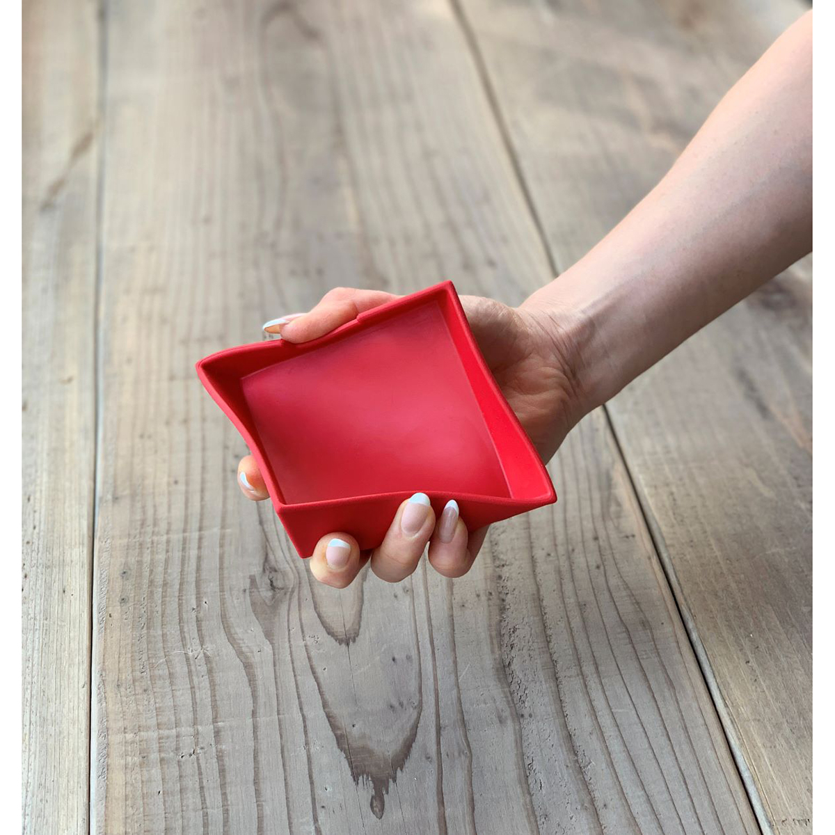 八幡化成　キッチン用多機能スタンド（アピュイ マルチスタンド）　レッド