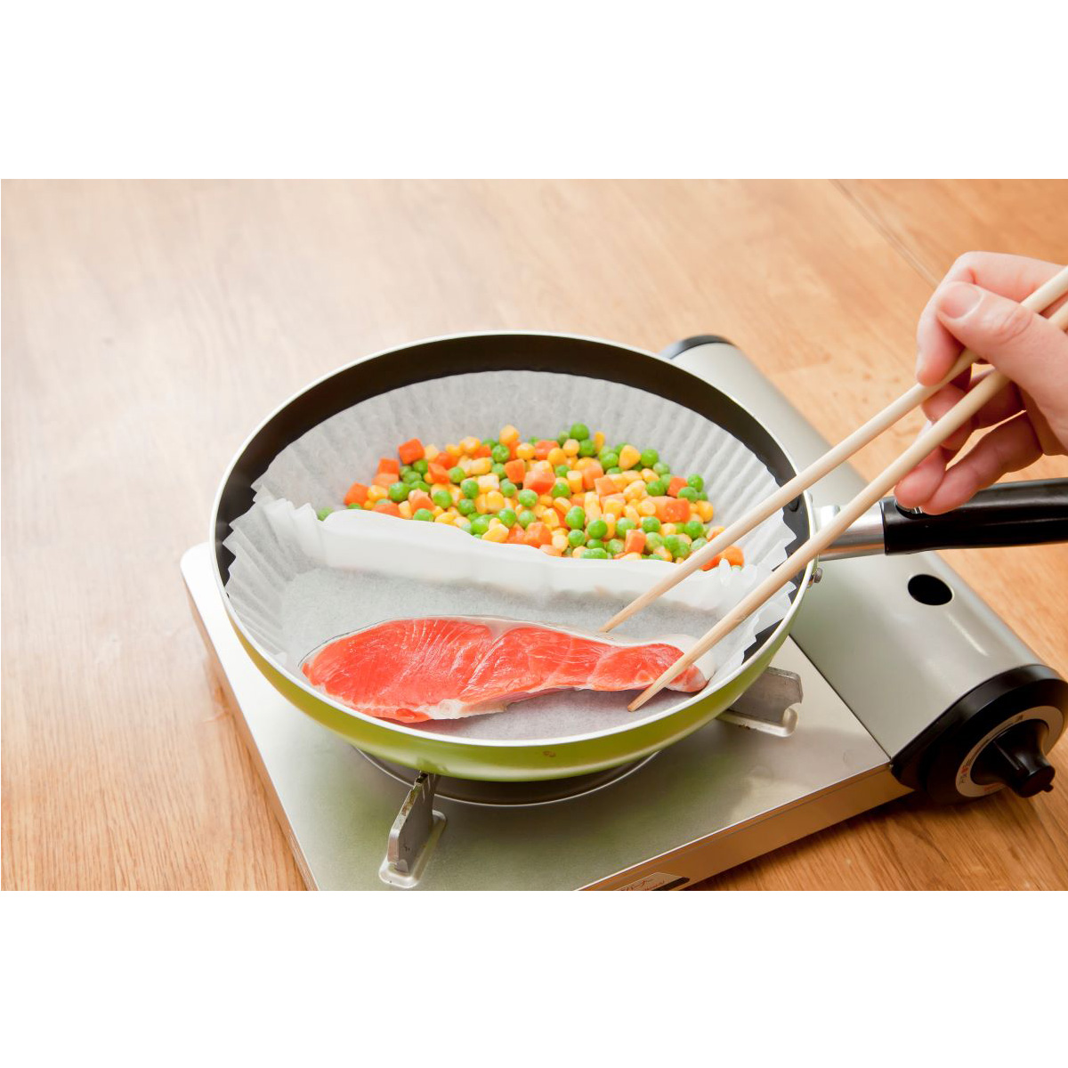 フライパンシートハーフタイプ２０枚入