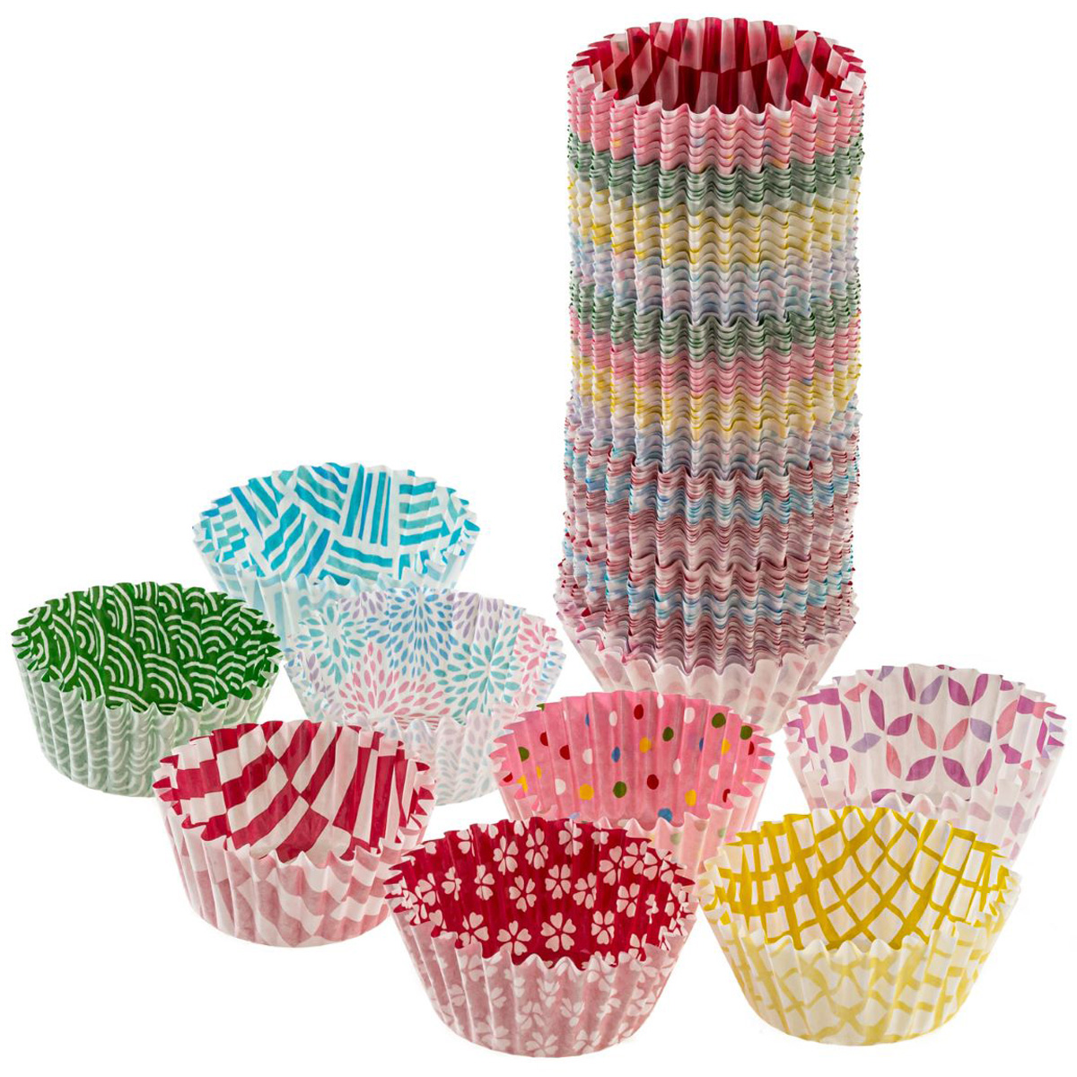 和風柄お弁当カップ８号・９６枚入