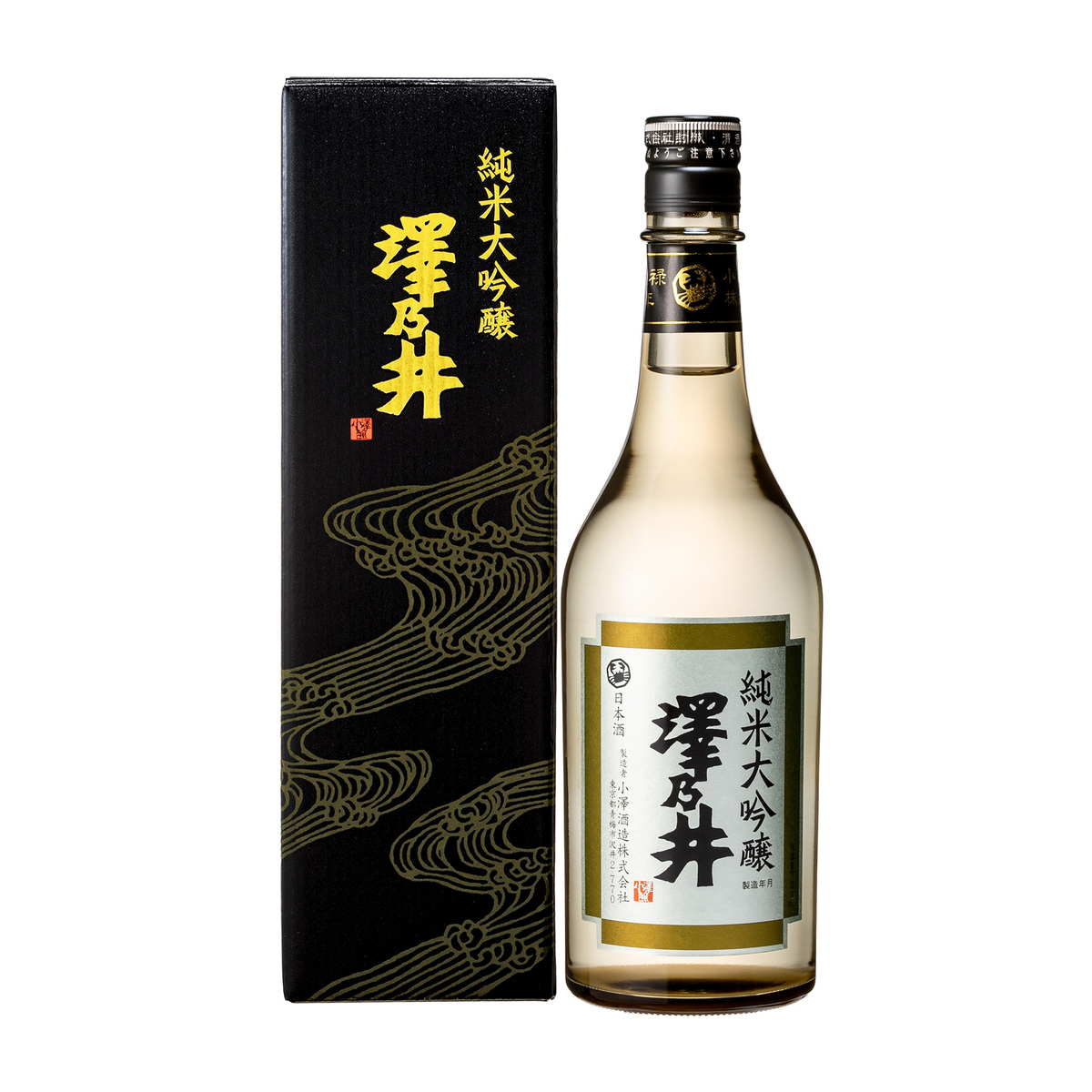 澤乃井 純米大吟醸 720ml 化粧箱入り 【日本酒 東京都】 | かぜとゆき