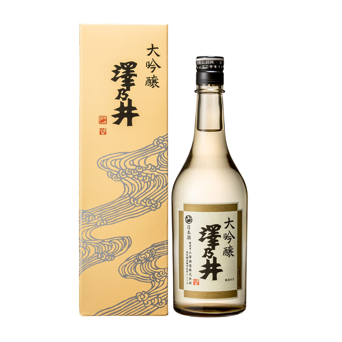 澤乃井 大吟醸 720ml 化粧箱入り 【日本酒 東京都】 | かぜとゆき