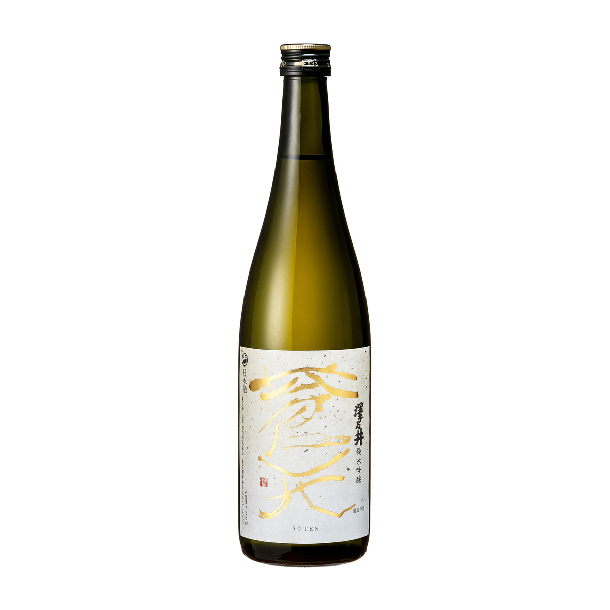 澤乃井 純米吟醸 蒼天 720ml【日本酒 東京都】 | かぜとゆきオンライン