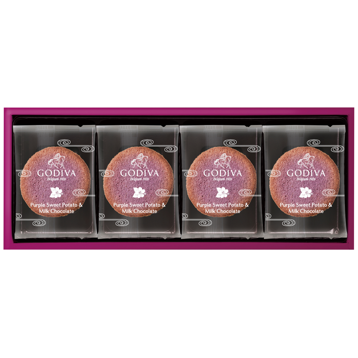 ＜GODIVA＞紅芋＆ミルクチョコレートクッキー