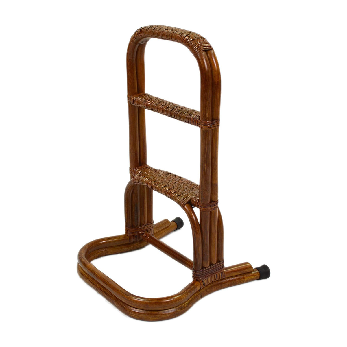 ラタン製立ち上がり補助手すり