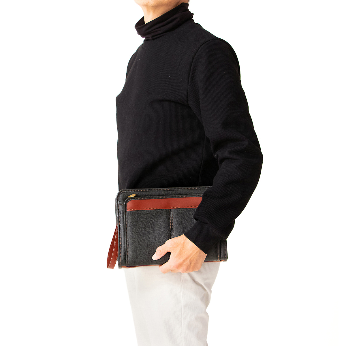 【豊岡工房】　セカンドバッグ