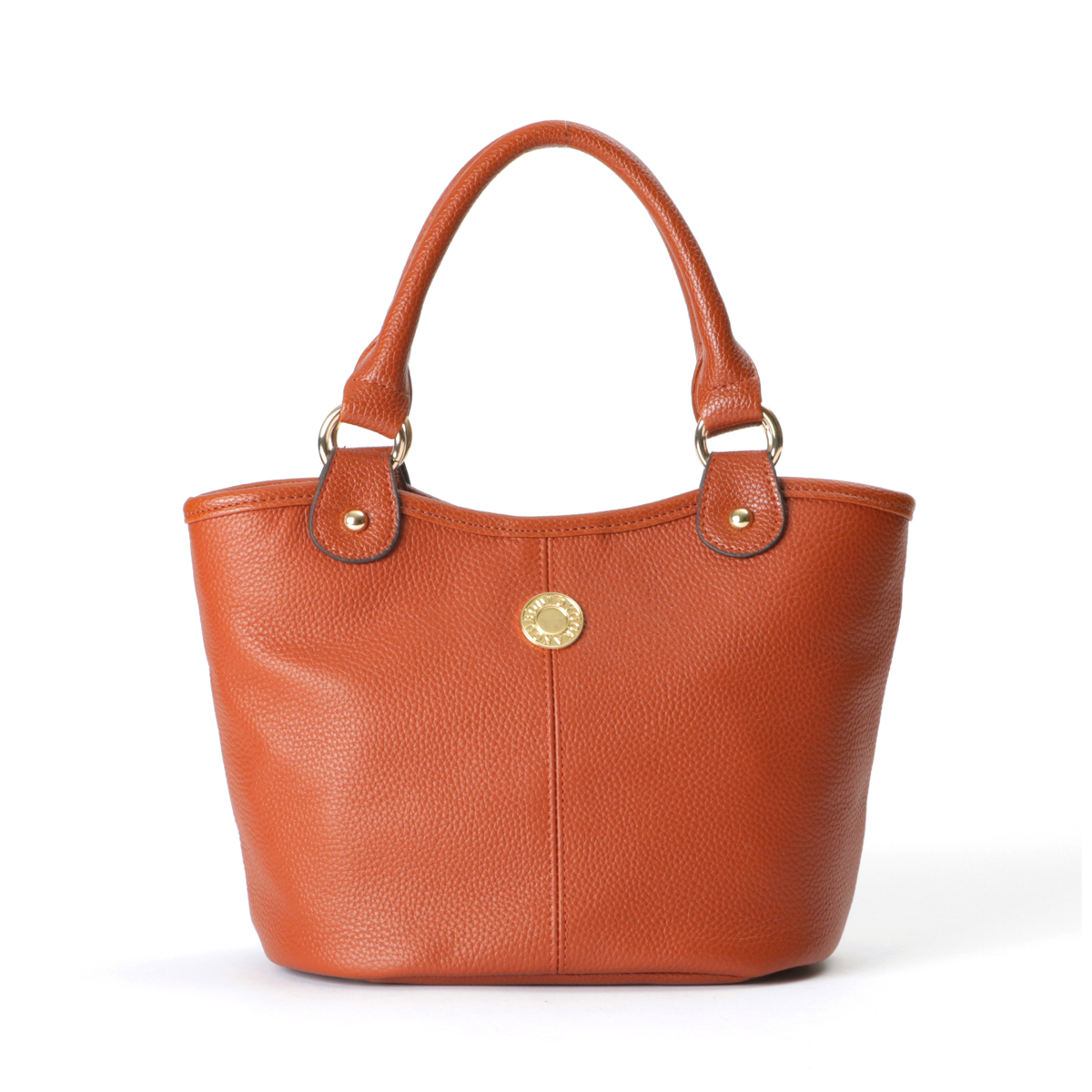 【豊岡工房】牛革バケツ型手提げ