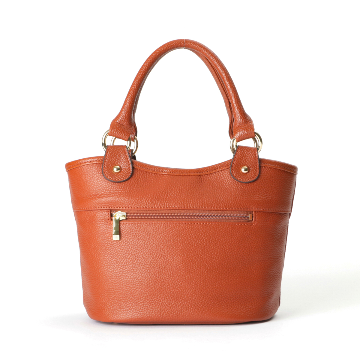 【豊岡工房】牛革バケツ型手提げ