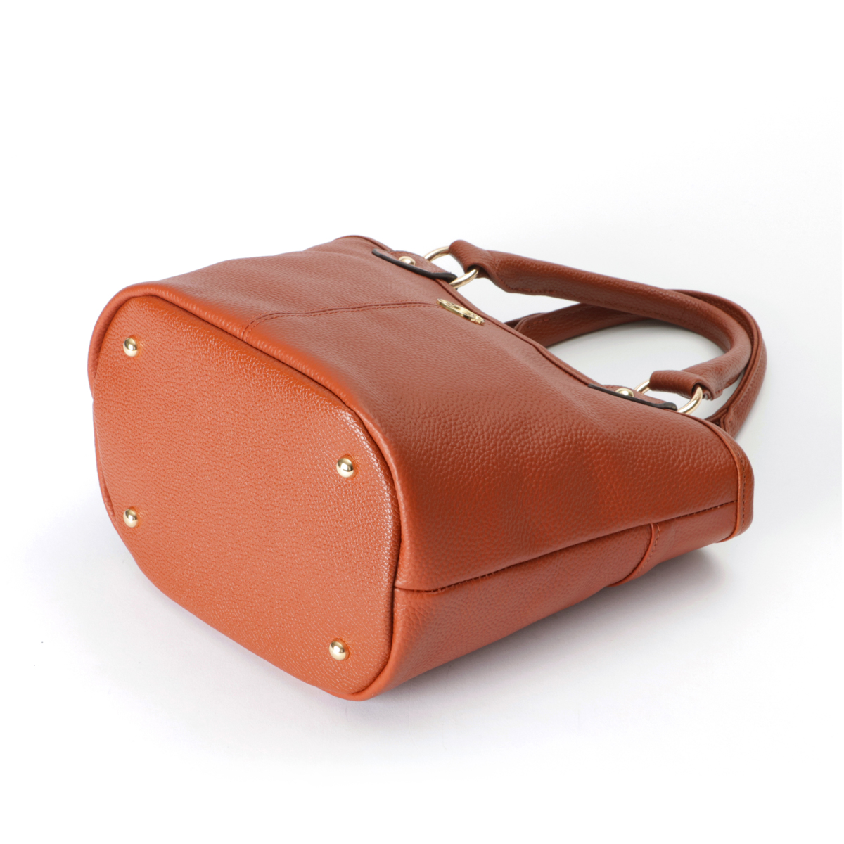 【豊岡工房】牛革バケツ型手提げ