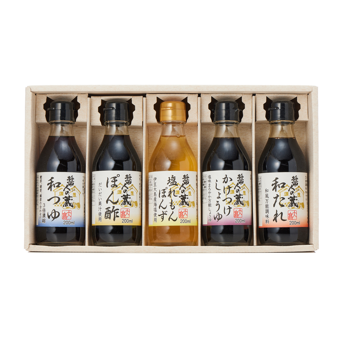 醤人の蔵　調味料セット