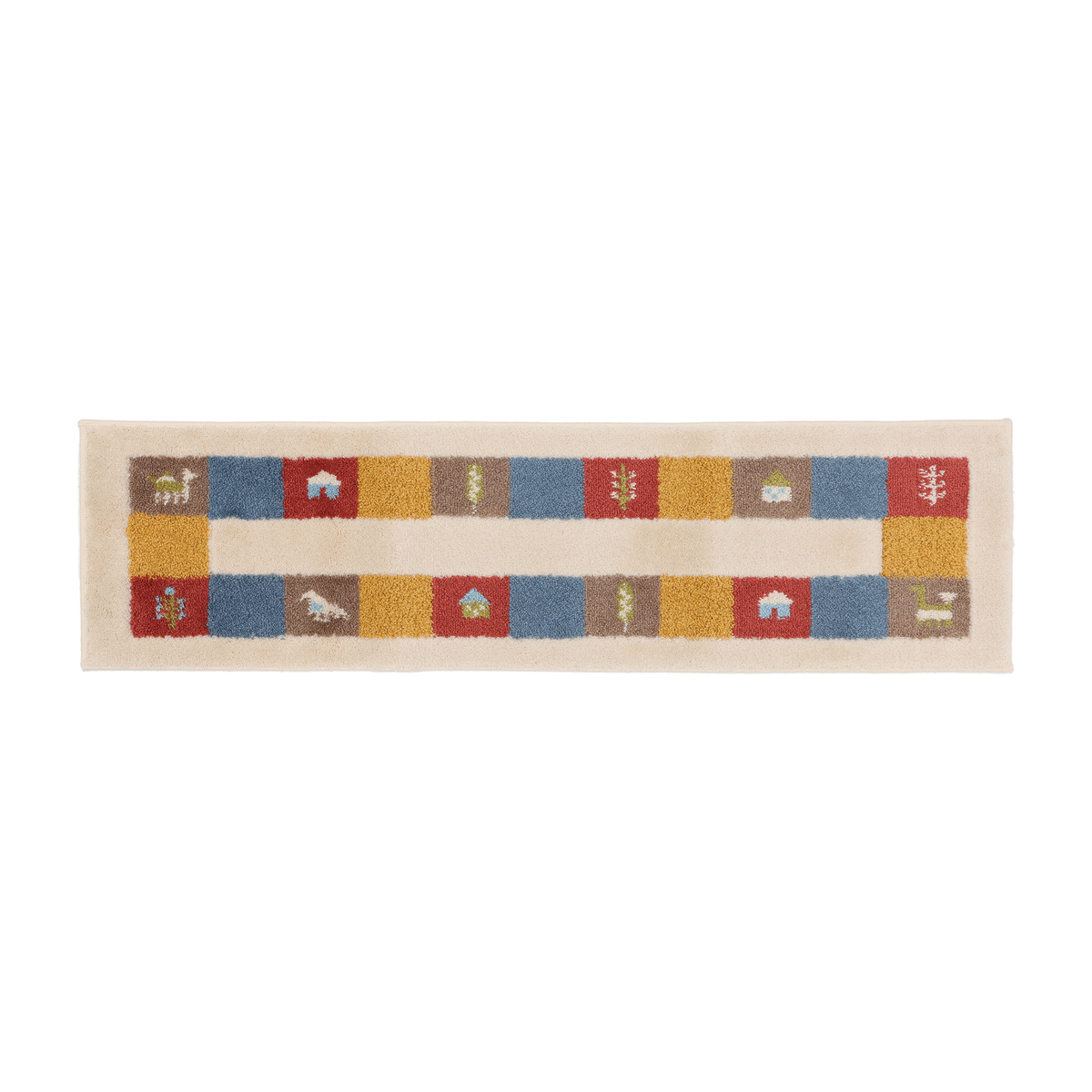 コーナー吸着玄関玄関マット　シエラ　30×110cm