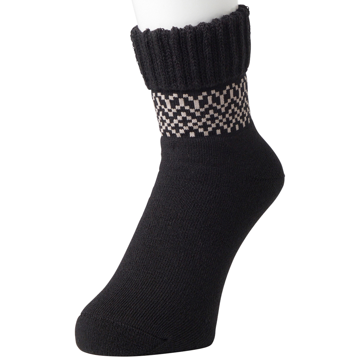 はくらく　厚地あったか 締め付け感が少ない！ゆったりメンズ靴下