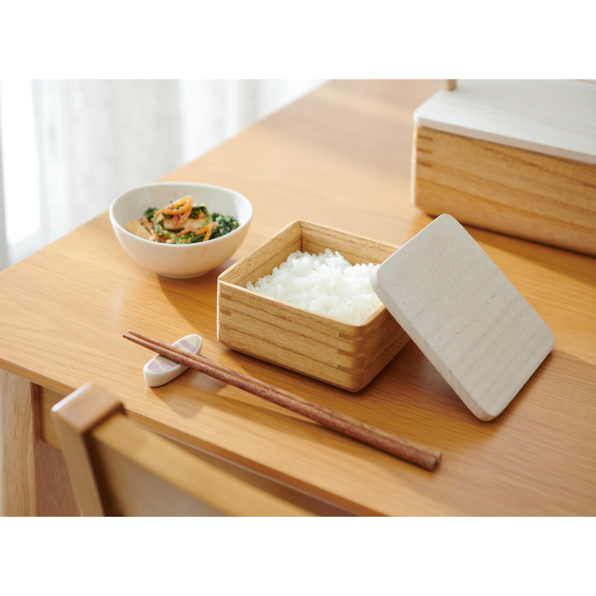 KIRISAI 桐のレンジでごはん鉢　1個 キリサイ kirisai 桐のレンジでごはん鉢《公式》おしゃれ