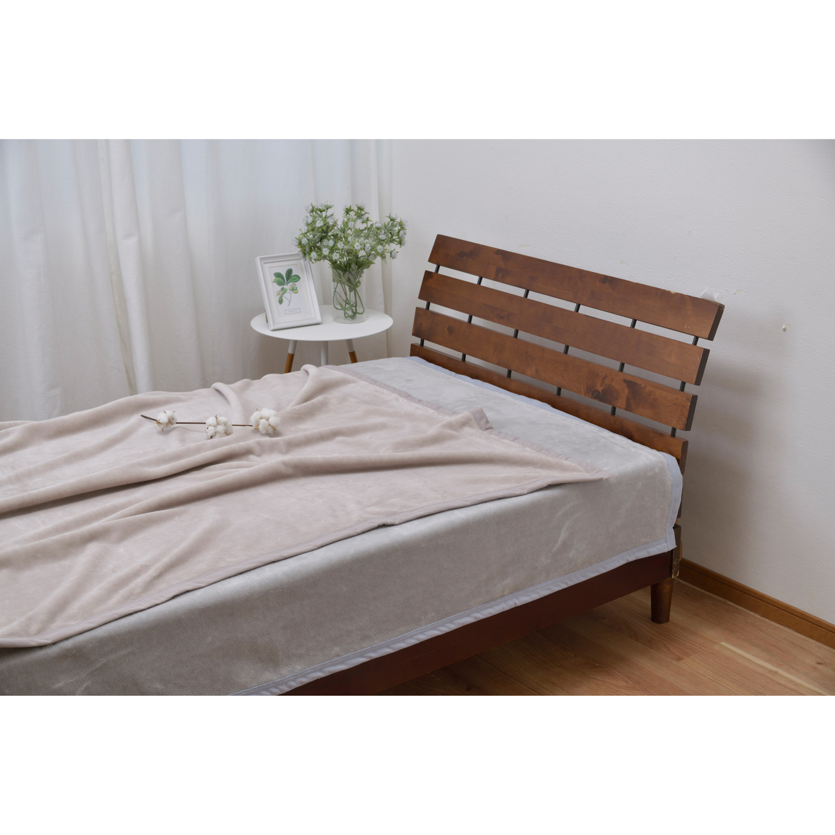 泉大津産ふんわり綿毛布(140 ×200)・無地