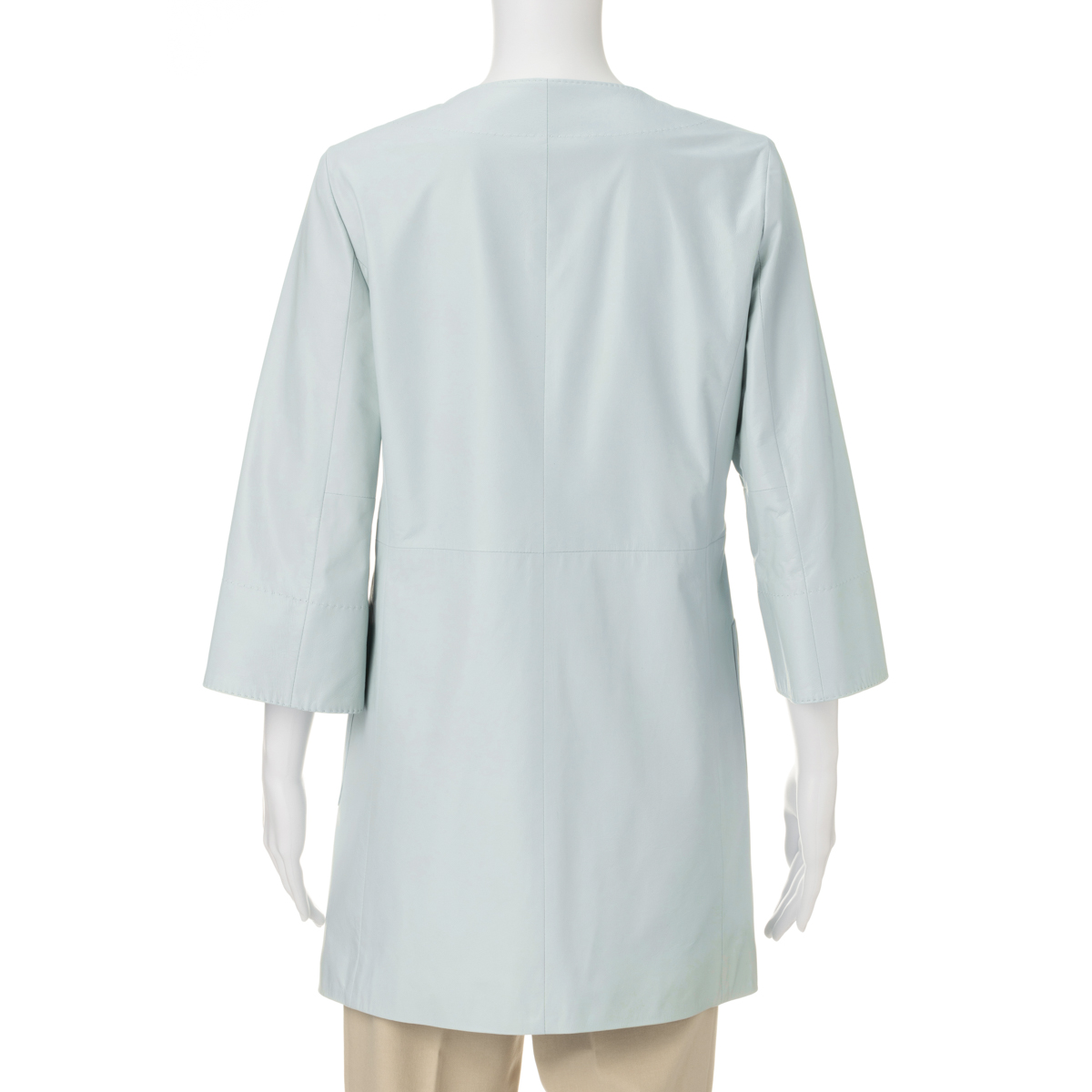 【ＶＯＬＡＴＡ】スペインラムレザーノーカラーコート