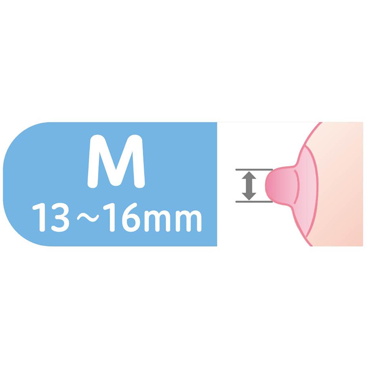 乳頭保護器 ソフトタイプ　Mサイズ