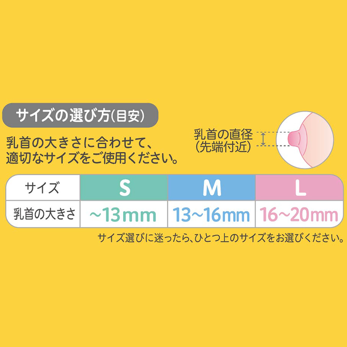 乳頭保護器 ソフトタイプ　Mサイズ