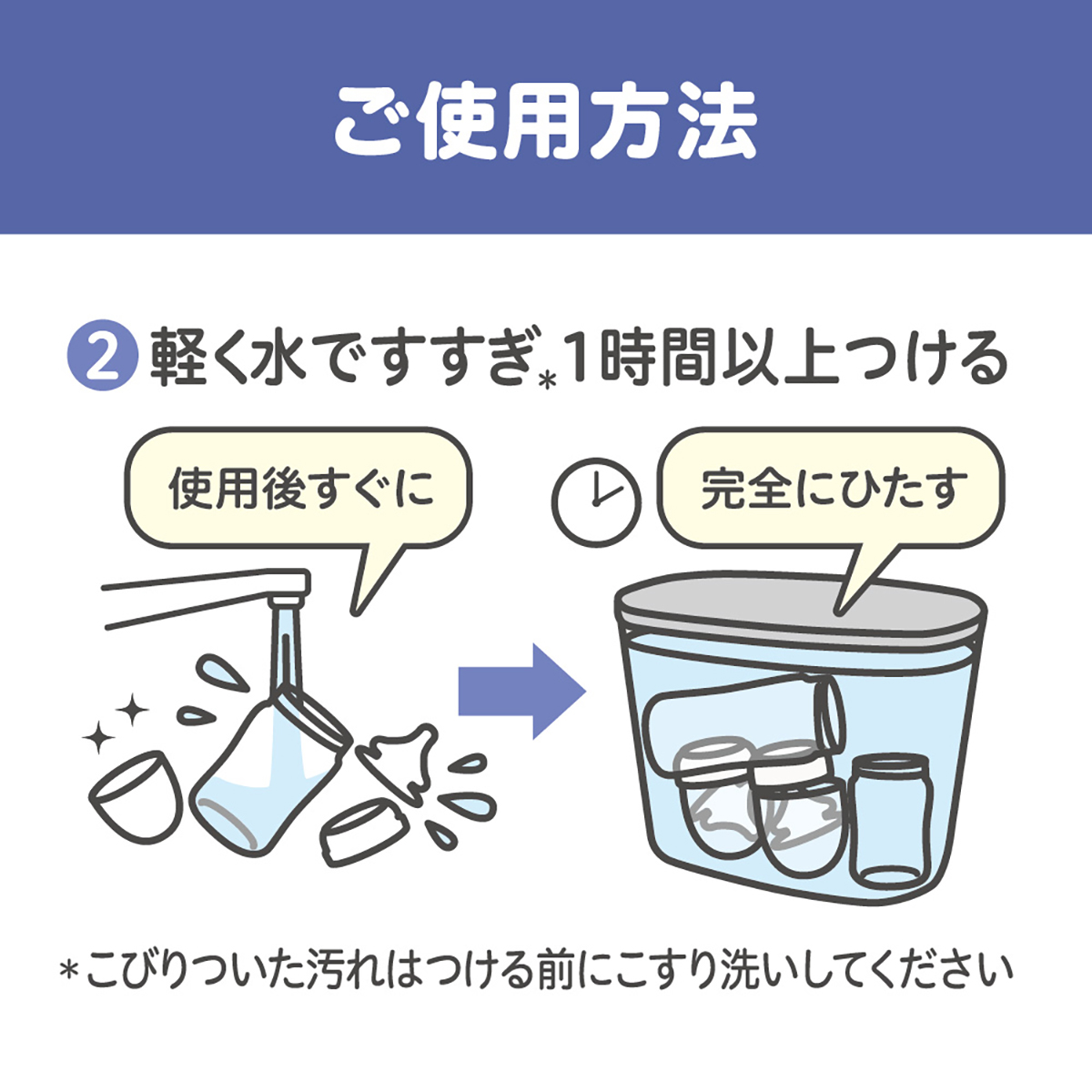 洗える除菌料　ミルクポンＷ　40包入