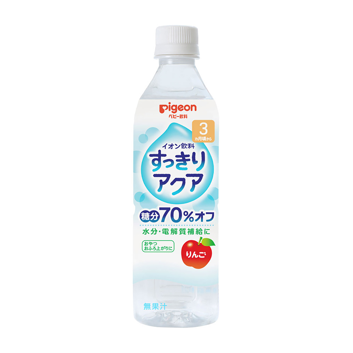 すっきりアクア　りんご　500ml