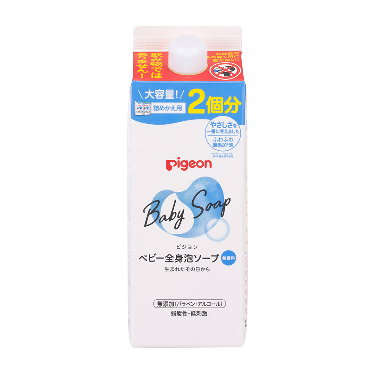 全身泡ソープ　詰めかえ用2回分800ml　（ベーシック）