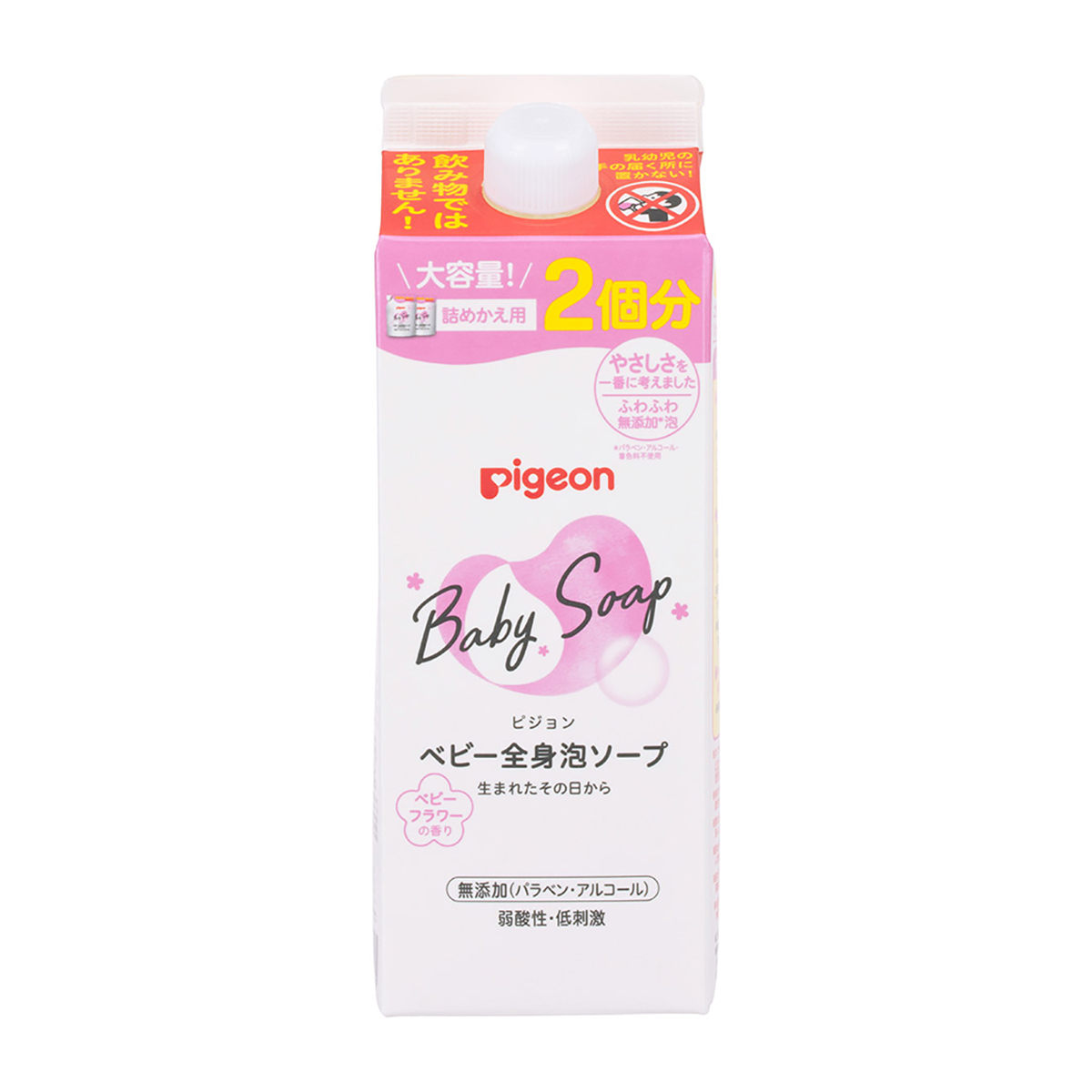 全身泡ソープ　ベビーフラワーの香り詰めかえ用2回分800ml　（ベーシック）