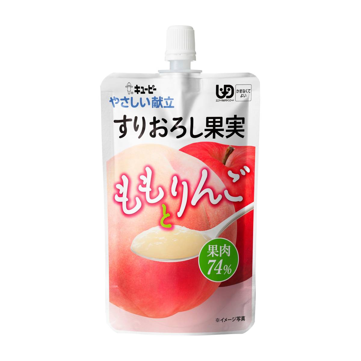 キユーピー やさしい献立　すりおろし果実　ももとりんご　100g