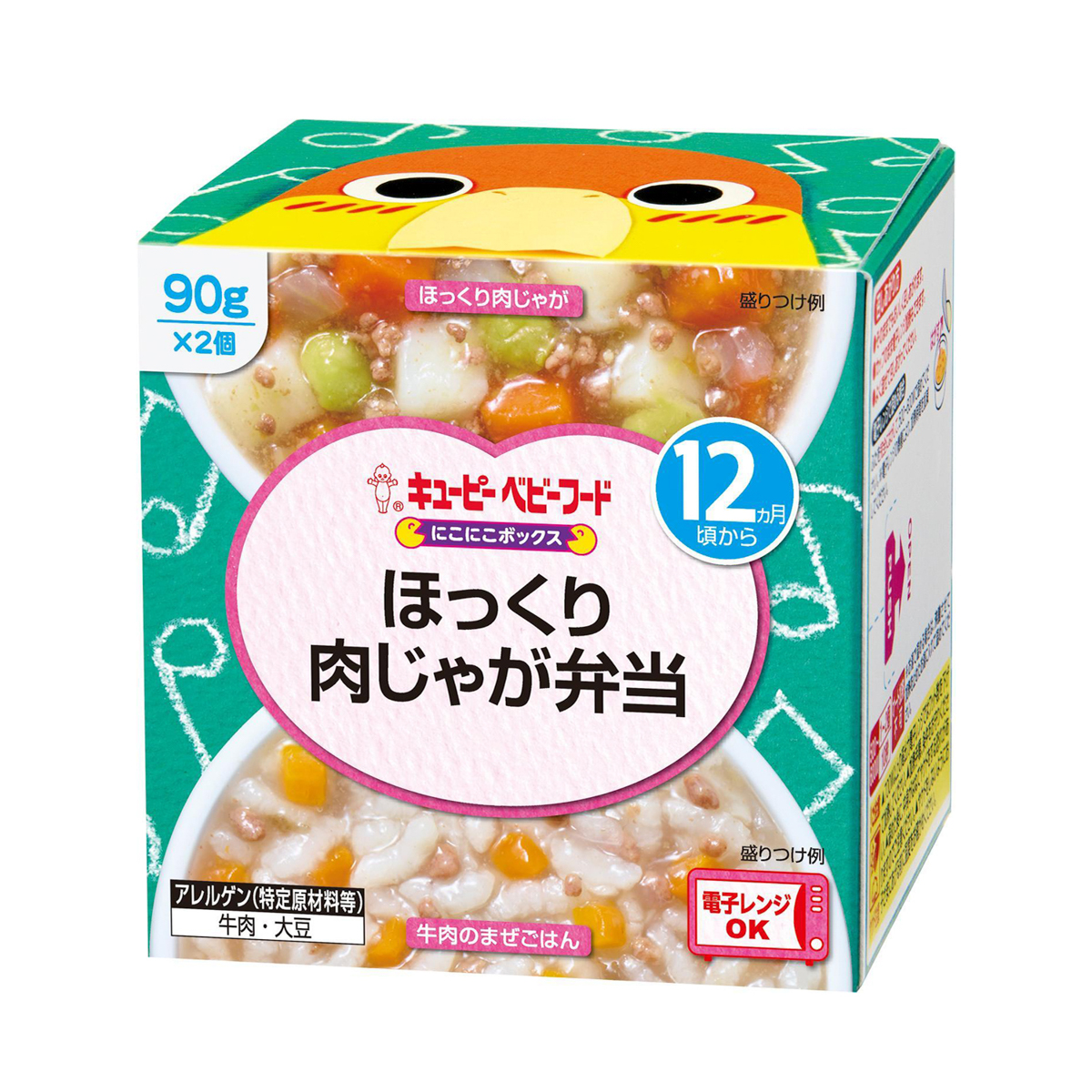 キユーピー にこにこボックス　ほっくり肉じゃが弁当　90g×2個