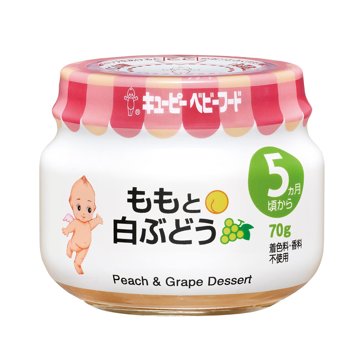 キユーピー ももと白ぶどう　70g