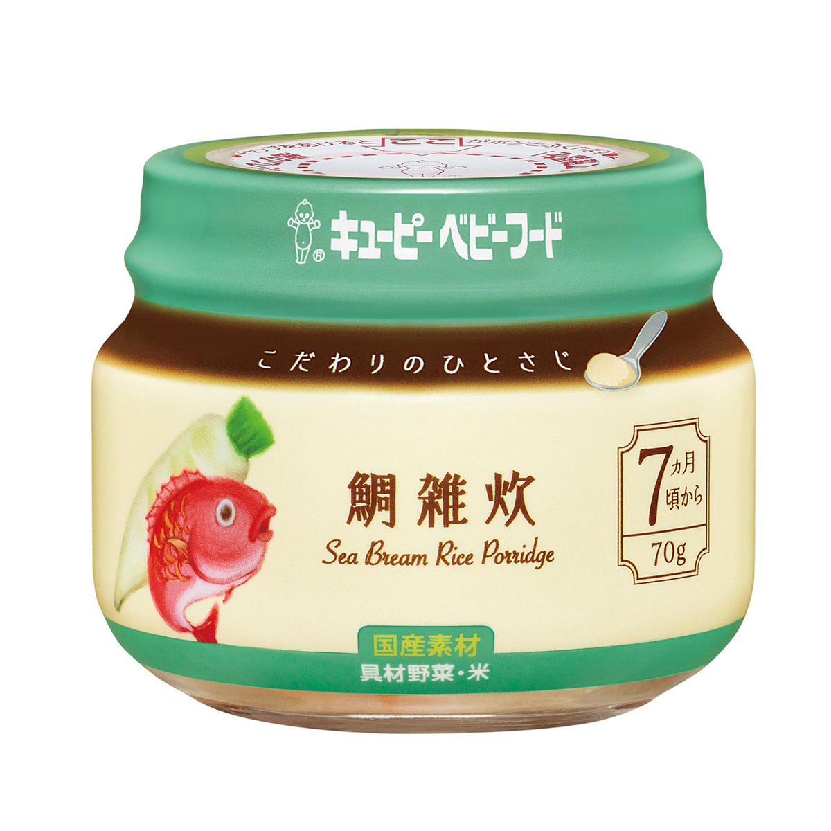 キユーピー こだわりのひとさじ　鯛雑炊　70g