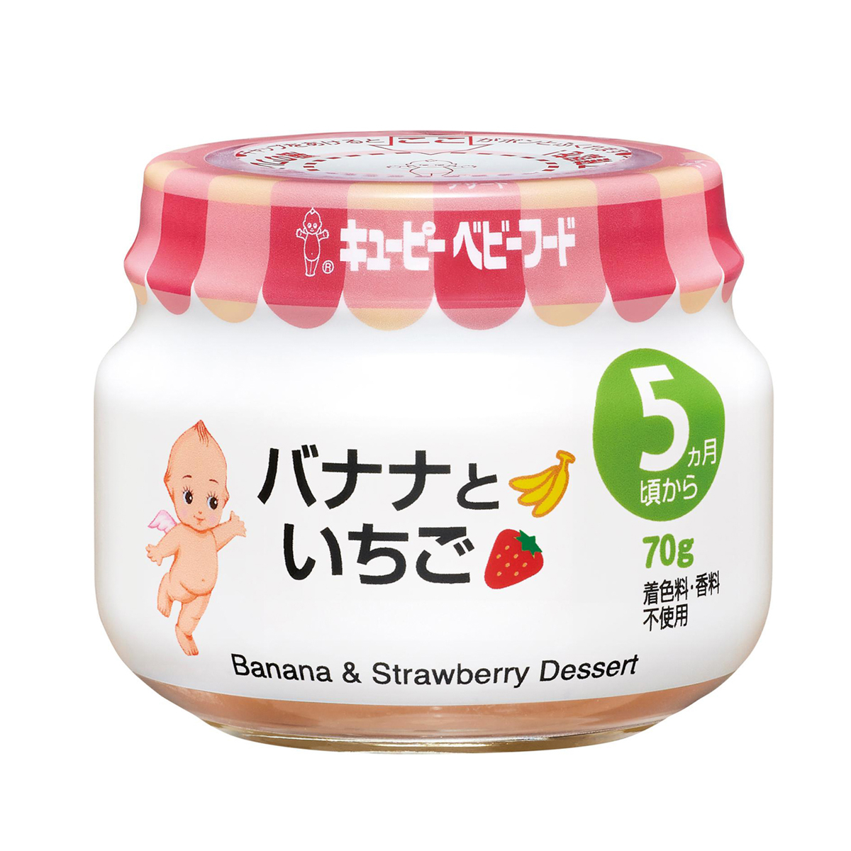 キユーピー バナナといちご　70g