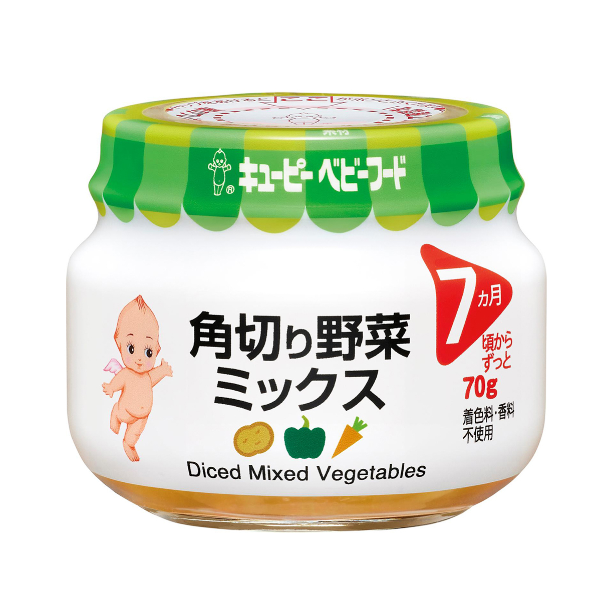 キユーピー 角切り野菜ミックス　70g 270301