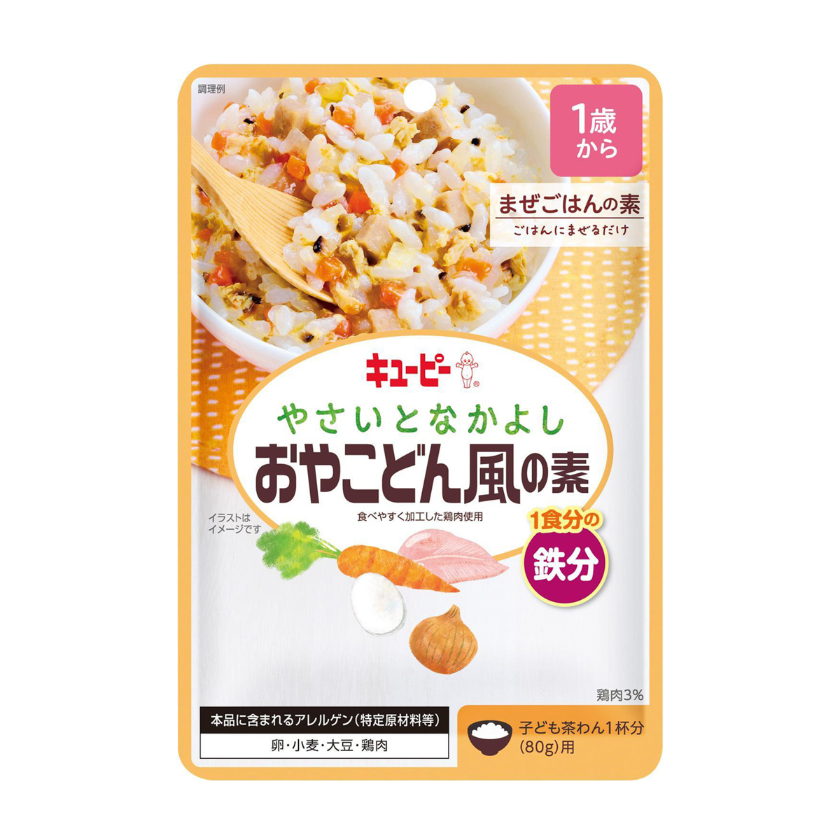 キユーピー やさいとなかよし　おやこどん風の素　60g