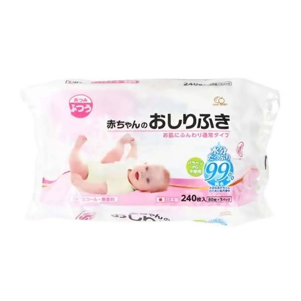 新＆Ｃあかちゃんのおしりふき８０枚×３Ｐｍ
