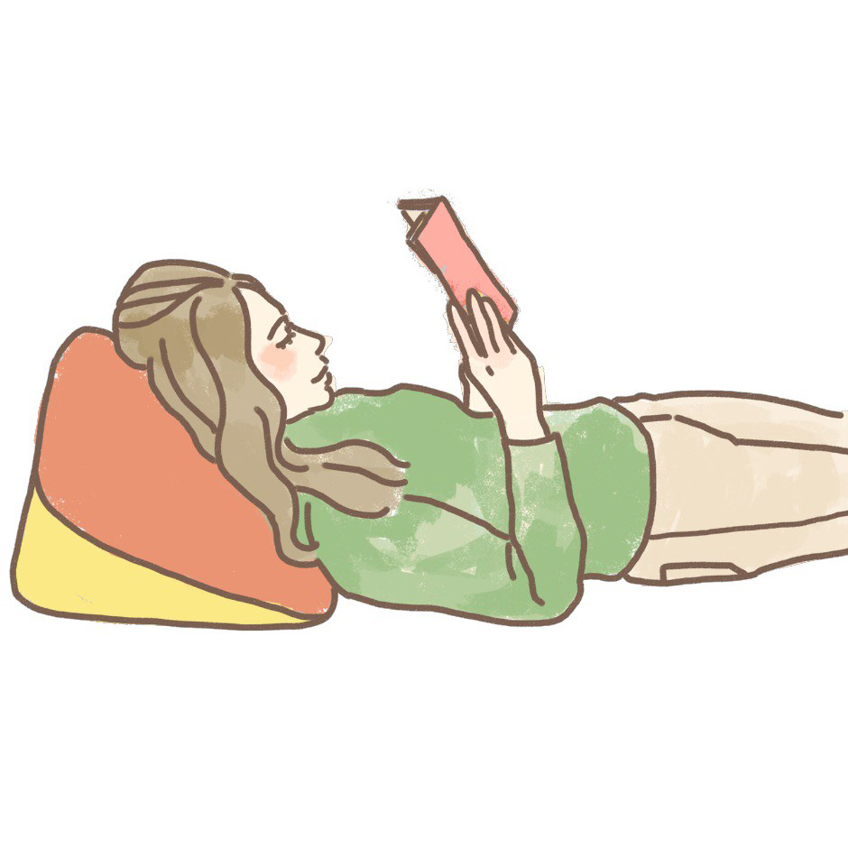 三角まくら