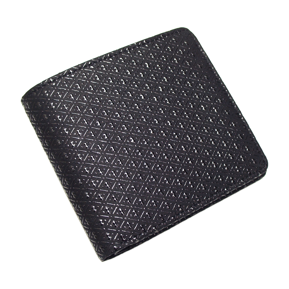 古都印伝ひょうたん柄二つ折り財布